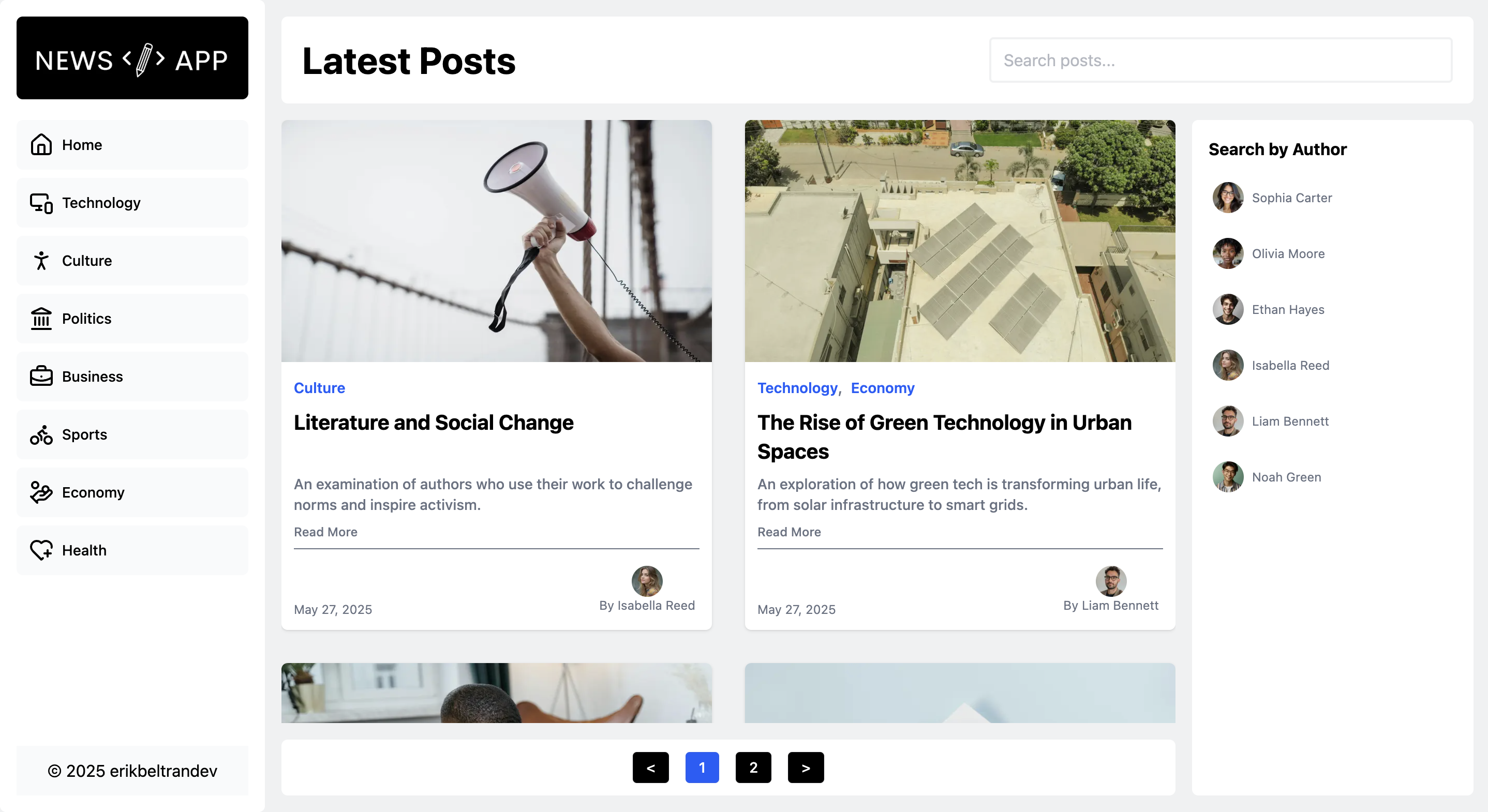 A lightweight posts CMS built with Next.js and Sanity.io. It features search, pagination, and React Query for optimized data handling.
